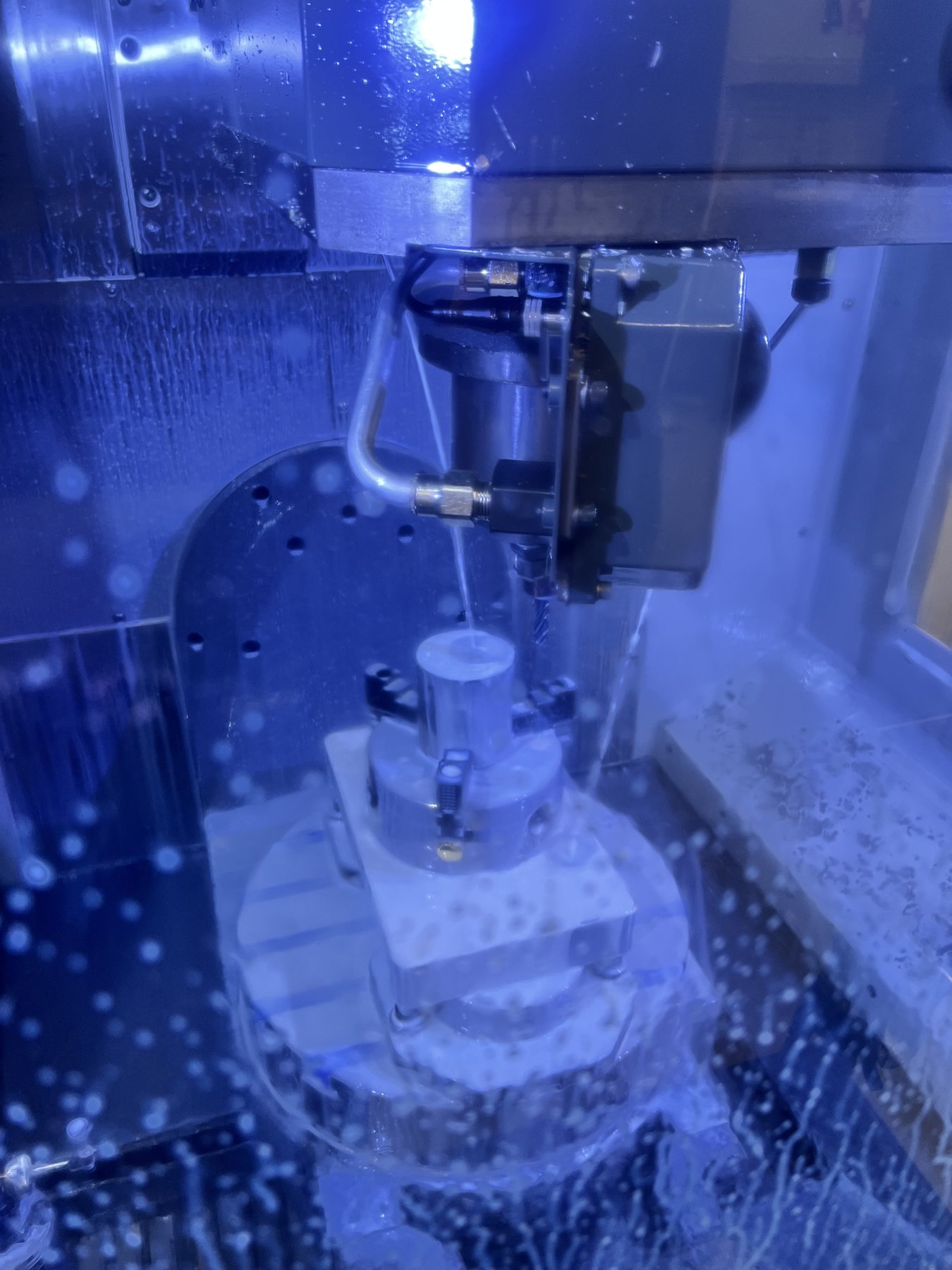 CNC milling a component