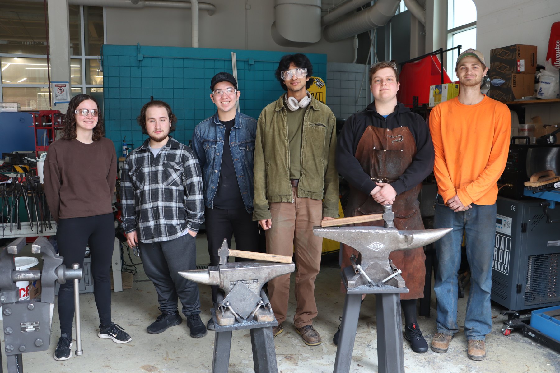 Blacksmithing team — spring 2026