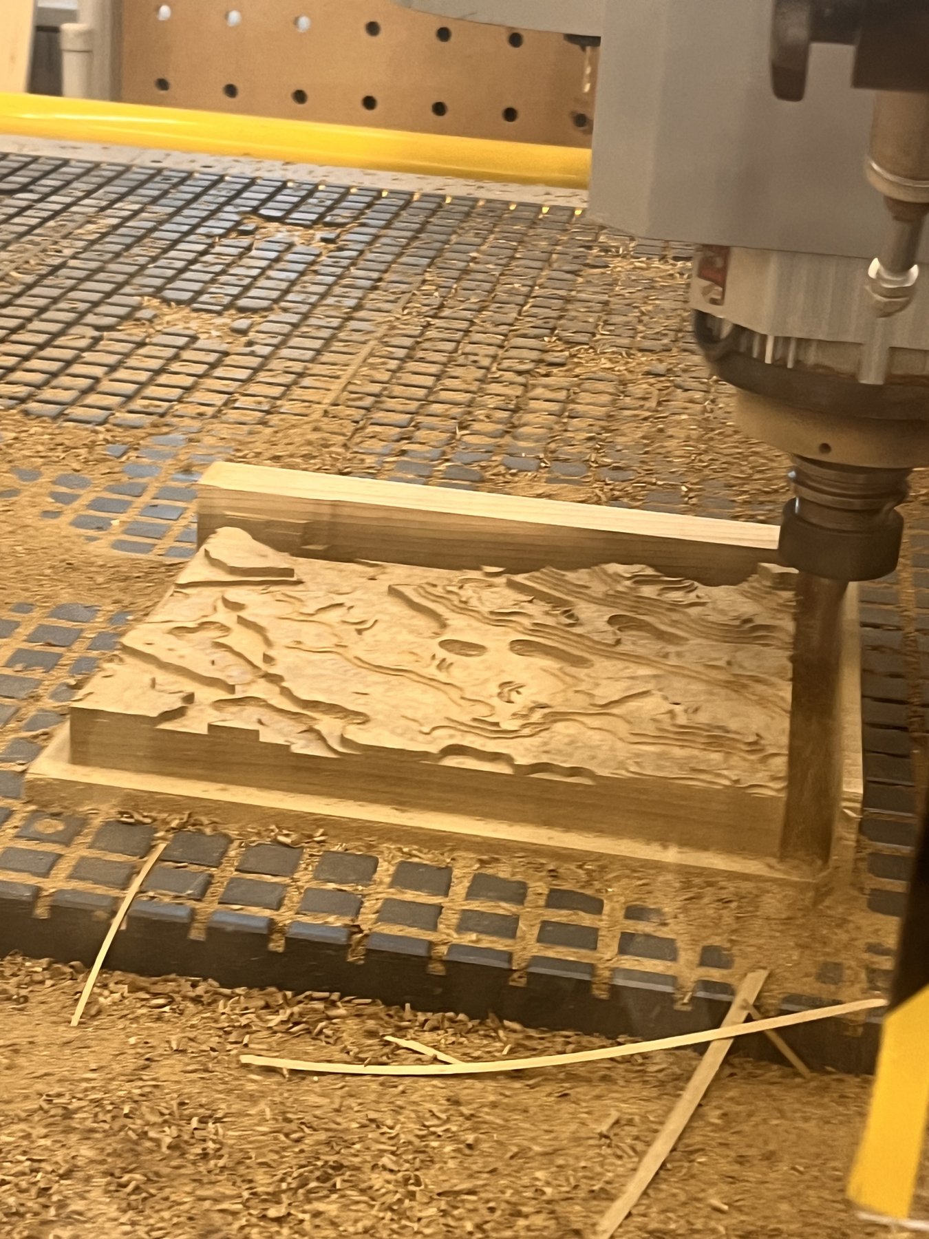 Machining the landscape