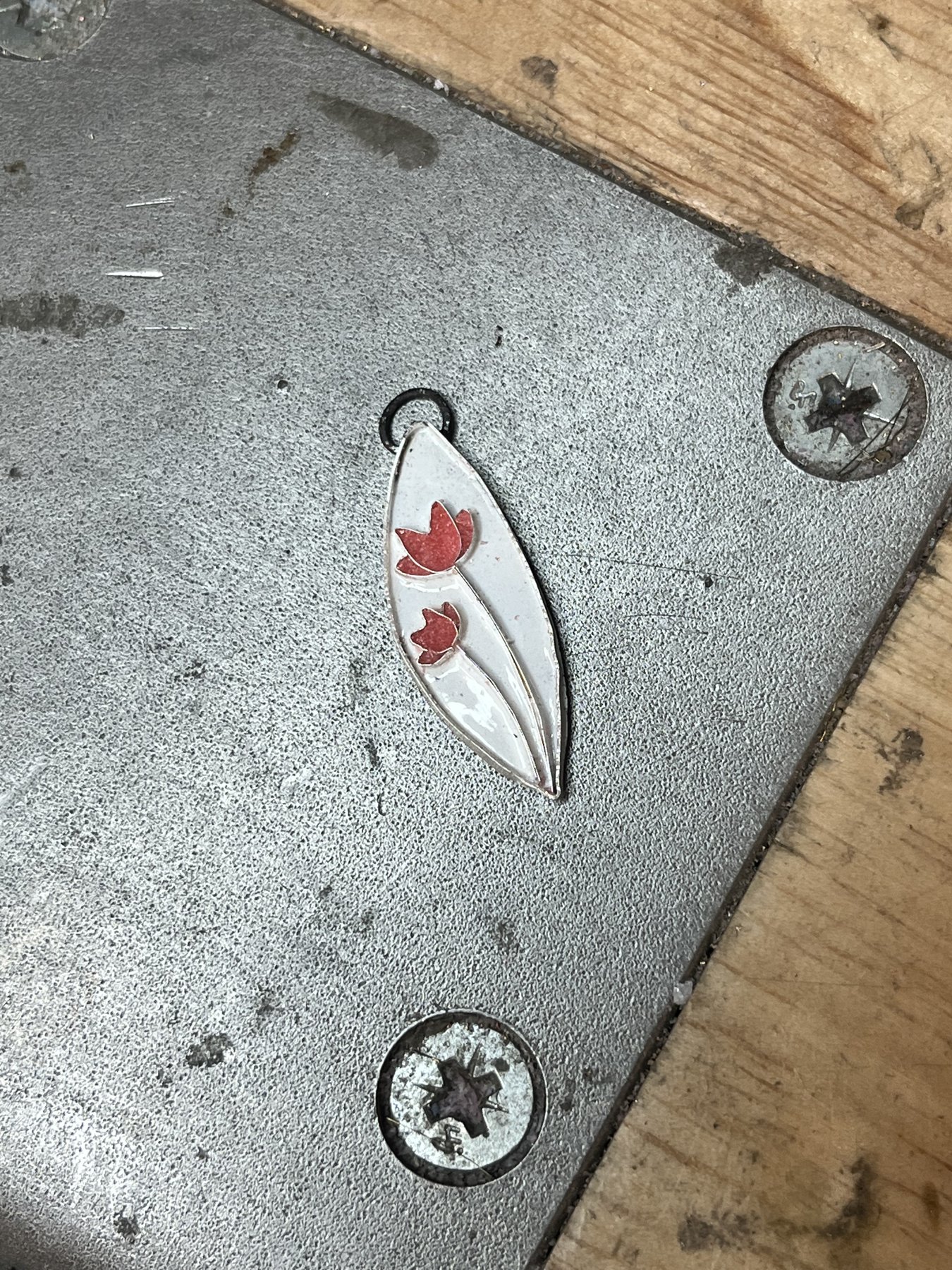 Building color through firing