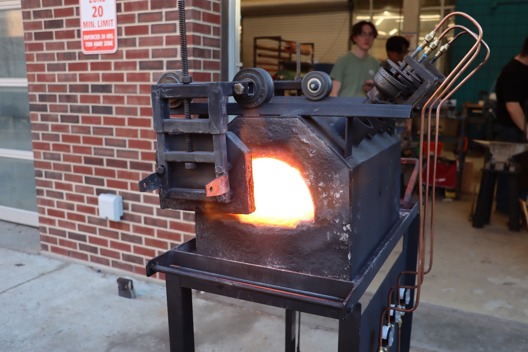 Forge Mk1 operating outside the workshop